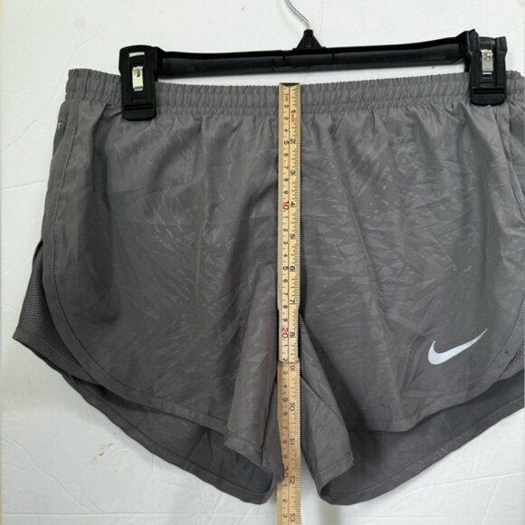 Nike NEW Tempo Dri Fit Lightweight Shorts Mesh Side Stretch Pocket Run Gray XS - Picture 16 of 16